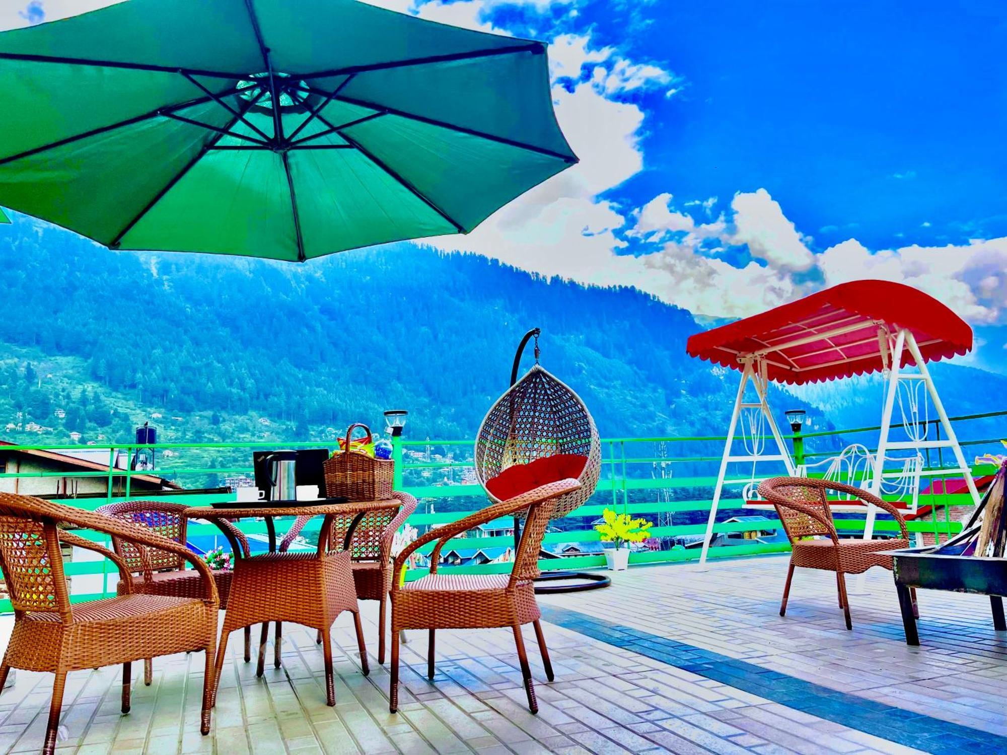 Tata Vista Resort Mall Road Manali - Centrally Heated & Air Cooled Eksteriør bilde